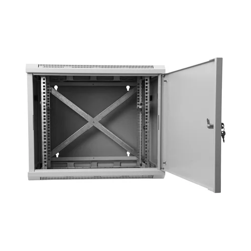 Шкаф телекоммуникационный настенный 9U, 600х550х500мм двухсекционный